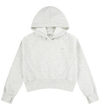 Abercrombie & Fitch Hættetrøje - Light Grey Heather