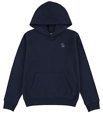 Abercrombie & Fitch Hættetrøje - Navy Blazer