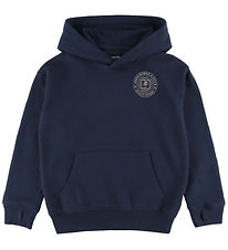 Abercrombie & Fitch Hættetrøje - Navy Blazer
