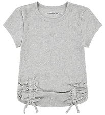 Abercrombie & Fitch T-shirt - Rib - Light Grey Heather