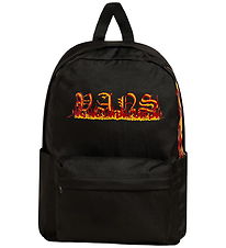 Vans Rygsæk - Old Skool Grom - Black/Flame