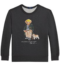 Polo Ralph Lauren Sweatshirt - Grey Heather m. Bamse