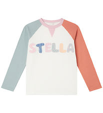 Stella McCartney Kids Bluse - Hvid m. Pastel