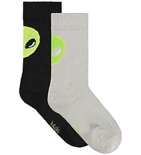 Molo Strømper - 2-pak - Norman - Alien Socks