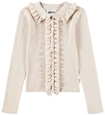 Molo Cardigan - Rib - Gamora - Buttercream