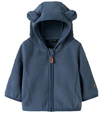 Name It Fleecejakke - NbnMeeko - Vintage Indigo