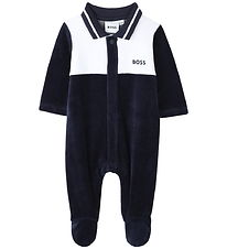 BOSS Gaveæske - Natdragt - Velour - Hvid/Navy