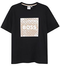 BOSS T-Shirt - Sort m. Print