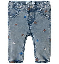 Name It Jeans - NbfRose - Light Blue Denim/Heart Emb