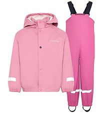 Didriksons Regntøj m. seler - Slaskeman - Light Heather Pink