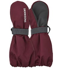 Didriksons Luffer m. Fleece - Biggles - Anemon Red