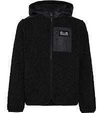 Didriksons Fleecejakke - Teddy - Exa - Black