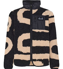 Didriksons Fleecejakke - Teddy - Exa - Path L Black