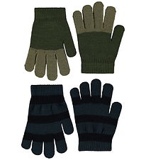 Molo Handsker - 2-pak - Strik - Kei - Bark Green