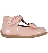 Pom Pom Sko -  Dusty Rose Patent