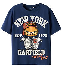 Name It T-shirt - NkmAbbas Garfild - Blueprint