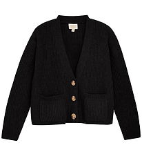 Creamie Cardigan - Strik - Cardigan Knit - Black