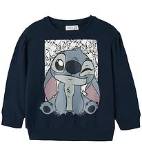Name It Sweatshirt - Stitch - NmfArina - Navy Blazer