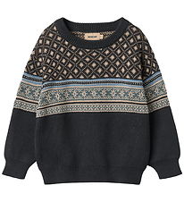 Wheat Bluse - Strik - Julius - Navy