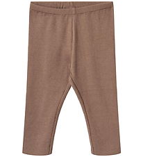 Wheat Leggings - Rib - Jules - Toffee Brown