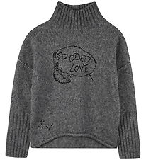 Zadig & Voltaire Bluse - Strik - Heather Grey