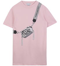 Little Marc Jacobs Kjole - Pink m. Print