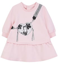 Little Marc Jacobs Kjole - Pink m. Print