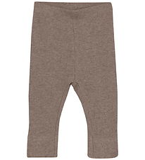 Fixoni Leggings - Rib - Coffee Quartz Melange