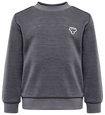 Hummel Bluse - HmlMini - Uld - Dark Grey Melange