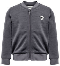 Hummel Cardigan - HmlMini - Uld - Dark Grey Melange