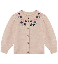 Fliink Cardigan - Strik - Uld/Nylon - Star - Peach Whip