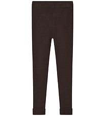 Fliink Leggings - Rib - Strik - Benna - Coffee Bean