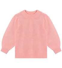 Fliink Bluse - Uld/Nylon - Strik - Star - Candy Pink