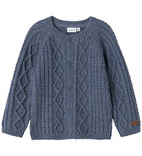 Name It Cardigan - Uld - NmmWrilla - Folkstone Gray