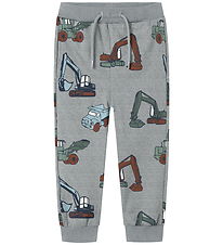 Name It Sweatpants - NmmNenean - Grey Melange