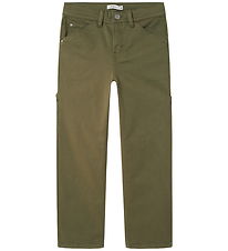 Name It Bukser - Noos - NkmRyan - Deep Lichen Green