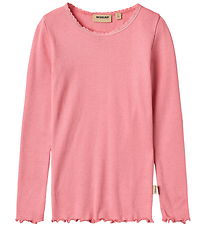 Wheat Bluse - Rib - Reese - Soft Pink