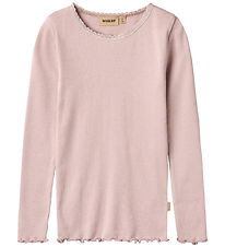 Wheat Bluse - Rib - Reese - Soft Lilac