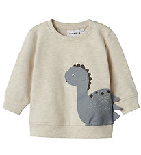 Name It Sweatshirt - NbmNixen - Peyote Melange