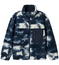 Name It Fleecejakke - NkmMilou - Navy Blazer
