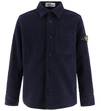 Stone Island Jakke - Overshirt - Navy Blue