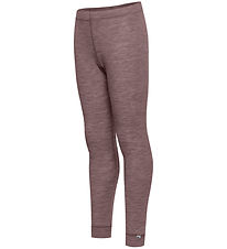 Hummel Leggings - HmlJr - Uld - Rib - Twilight Mauve
