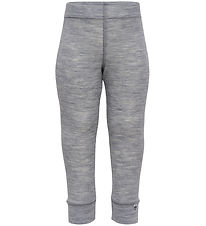Hummel Leggings - HmlMini - Rib - Grey Melange