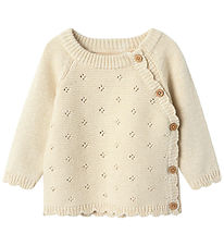 Lil Atelier Bluse - Strik - NbfLaguna - Turtledove