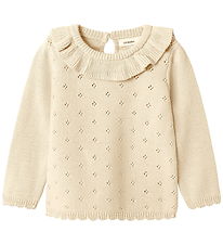 Lil Atelier Bluse - Strik - NmfLaguna - Noos - Turtledove