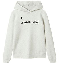 LMTD Hættetrøje - NlmNaclub - Light Grey Melange