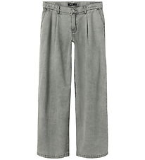 LMTD Jeans - Wide - NlfBea - Medium Grey Denim
