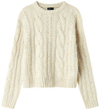LMTD Bluse - Strik - NlfNaible - Oatmeal