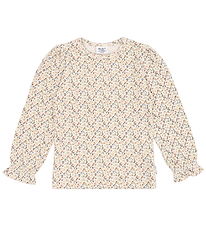 Hust and Claire - Bluse - Rib - Alma - Whisper Melange