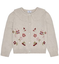 Hust and Claire Cardigan - Strik - Camilia - Wheat Melange